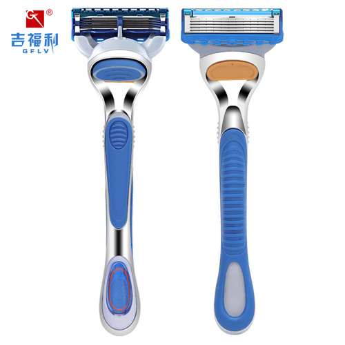 Gillette manual razor head holder universal five-layer shaving razor blade handle