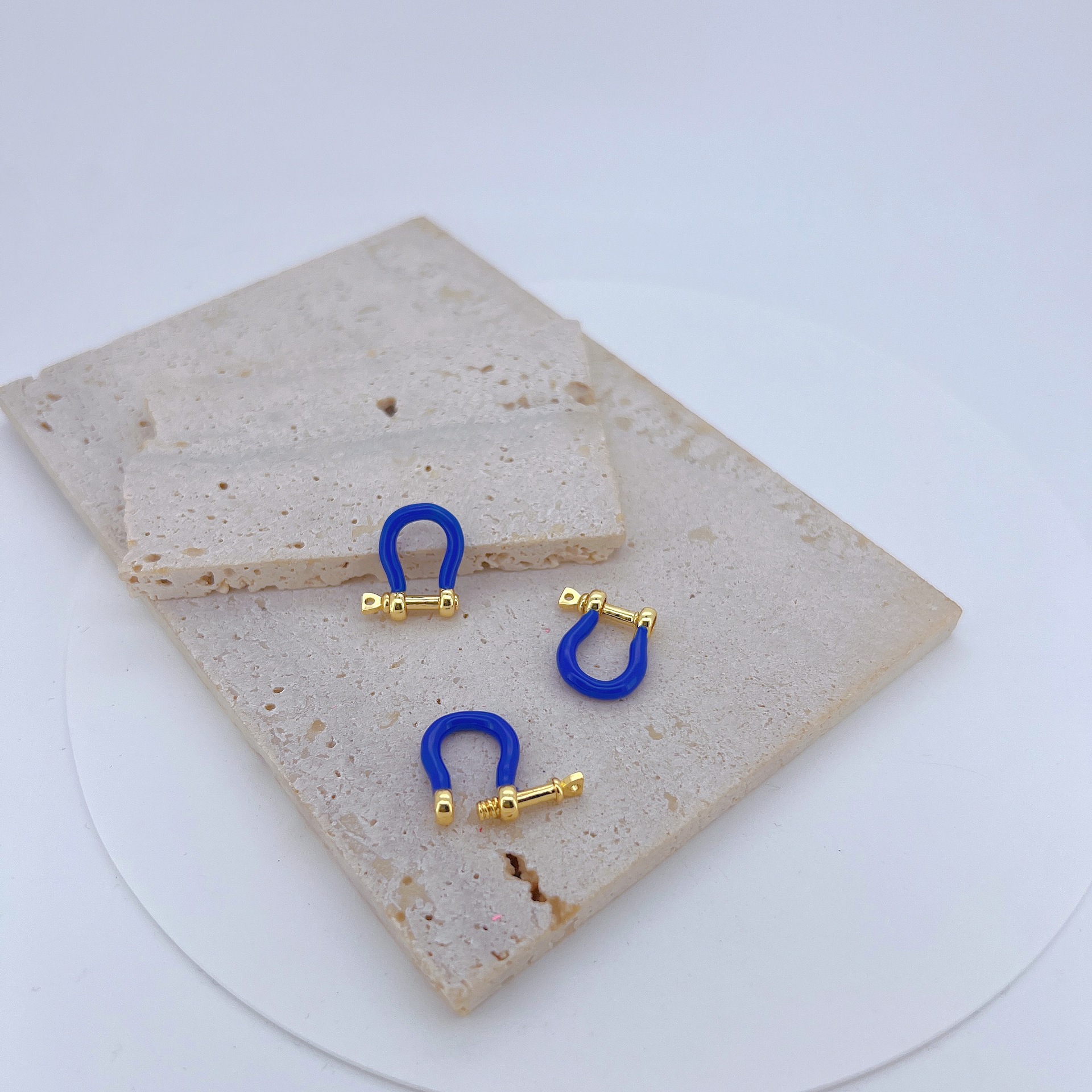 1 Piece 15*18.7mm Copper U Shape Jewelry Buckle Jewelry Accessories display picture 8