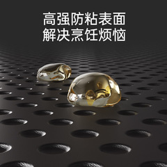 Kangbai Wok Titanium Non-stick Cooking Pan for Home Use Honeycomb Stir-fry Pan Non-stick Electric Stove Compatible Cookware for Batch Wholesale