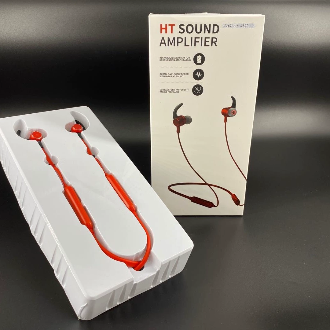 Новый спортивный наушник линейного типа усилитель звука электронный вспомогательный коллектор звука для прослушивания Внешняя торговля Английский стиль