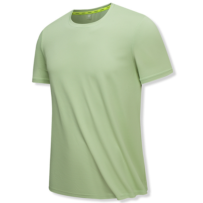 2025 col rond, petit style, t-shirt à séchage rapide, course à manches courtes, manches courtes, absorbant l'humidité et la transpiration