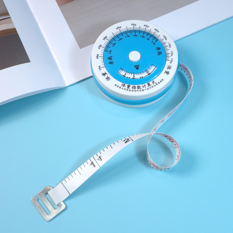 小三样BMI健康腰围大圆形腰臀围尺腰围尺测量多功能健康宣传礼品