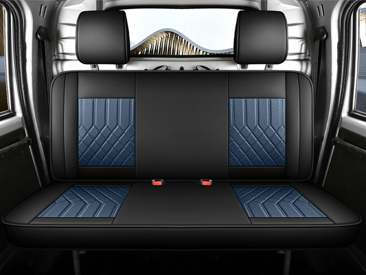 Wuling Rongguang New Truck Special Seat Cover, Small Truck Double-Row Single-Row Seat Cushion, Cargo Van Full-Cover Front Single Seat Leather Seat Cushion Cover