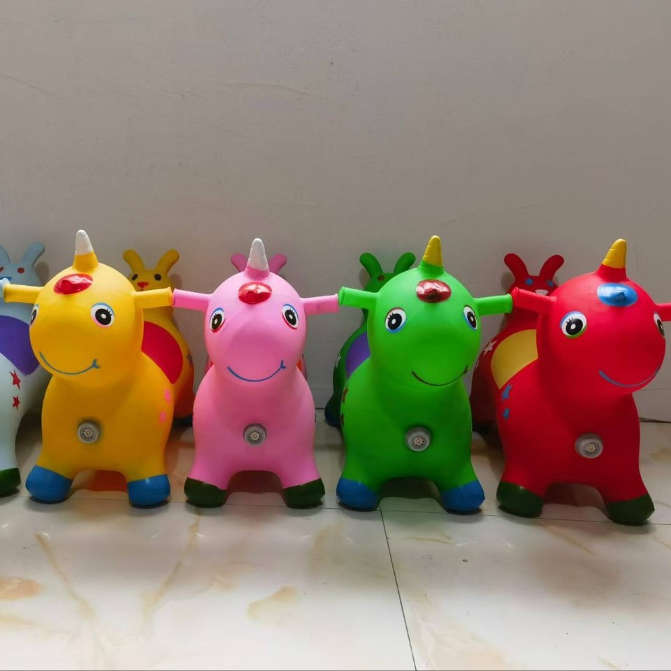 Inflatable painted toy PVC for jumping