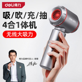 Deli Car Vacuum Cleaner Handheld Small 2025 New Car Vacuum Cleaner Home Wireless Super Powerful Suction