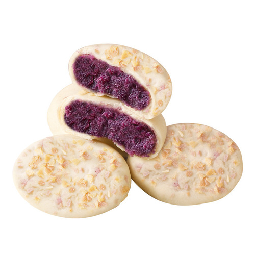 Yide Li Oat Purple Potato Pancake No Sugar Meal Replacement Breakfast Satiety Pastry Snack Food Manufacturer Bulk Wholesale