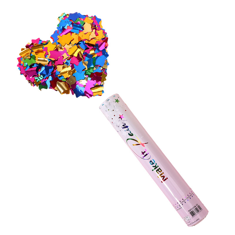 Cañón de Confeti Manual Giratorio Manual, Portátil para Bodas y Fiestas image 6