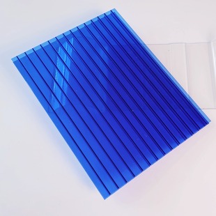 Pc Hollow Sheet Hebei Sunshine Board Factory 3mm 4mm 2 Layers 3 Layers 4 Layers Carport Canopy Household Sunshade
