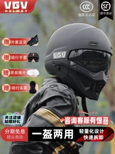 Motorcycle Scorpion Helmet Men and Women Universal Riding Cruiser Helmet