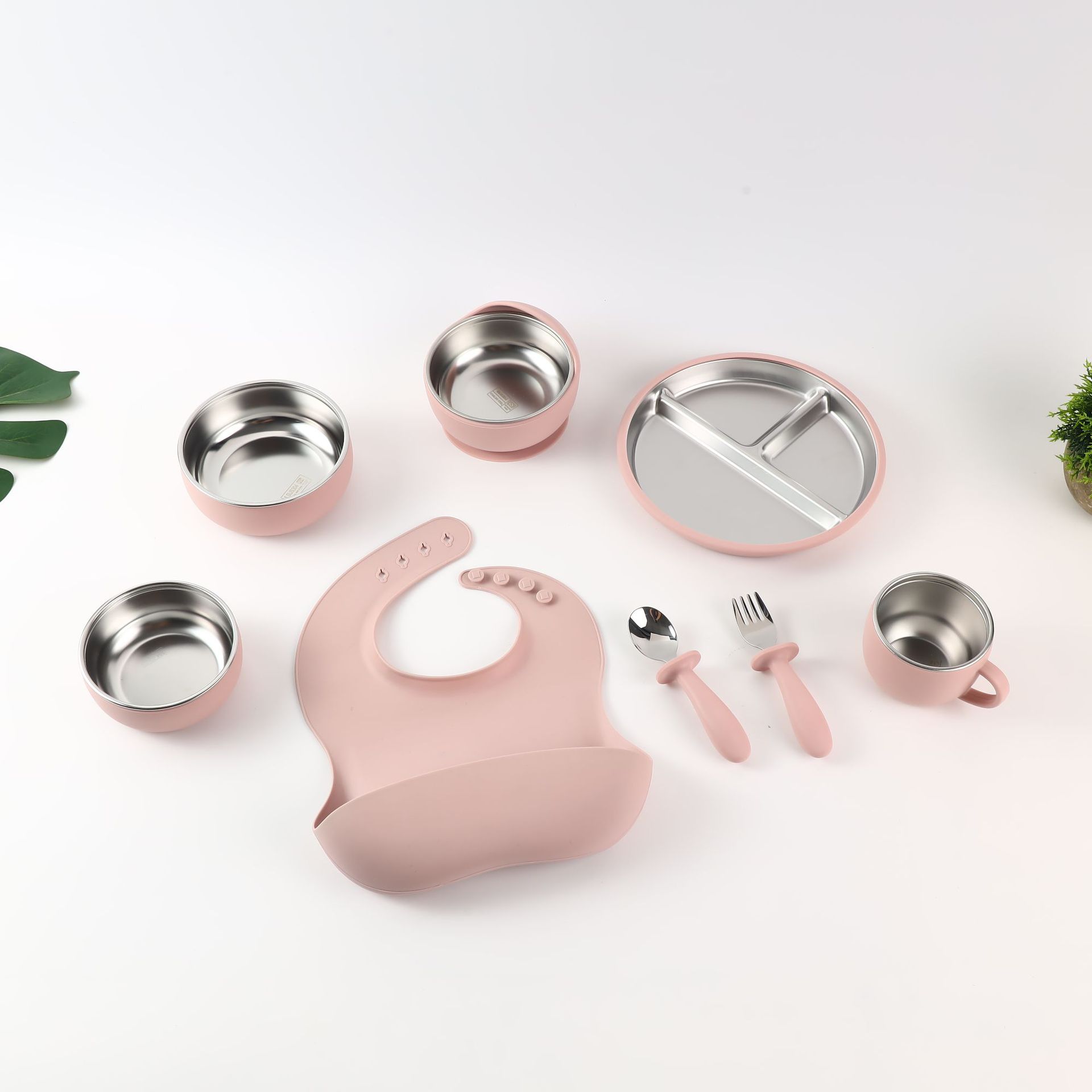 다크 핑크 - 8개 세트