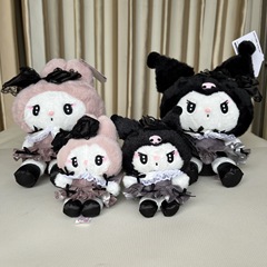 Dark Lace Dress Cool Sweet Series, 2nd Wave Lulumi and Melody Plush Doll Pendant