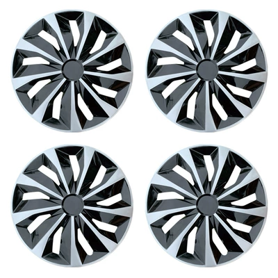 Neutral 16/ 17inch Two-Color Paint Modified Car Wheel Cover Hub Cover Modified Decorative Wheel Cover Tire Cap