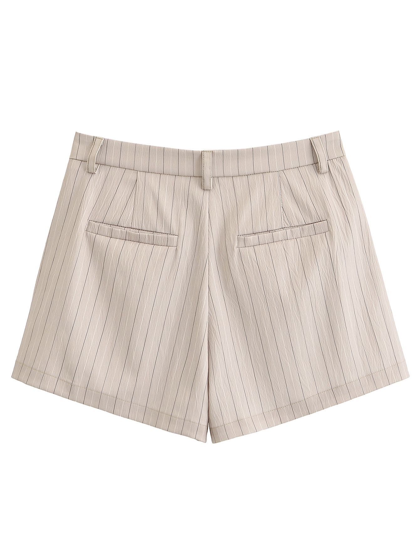 Ensemble tailleur d'été décontracté GraceChic Za pour femme, style européen et américain, coupe cintrée, blazer avec ceinture et mini-short à cravate._voghion.com