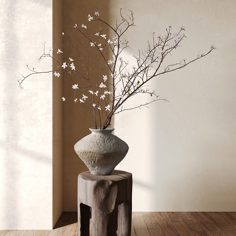 仿真花高级感逼真客厅轻奢装饰宋氏美学中古餐桌花艺摆件