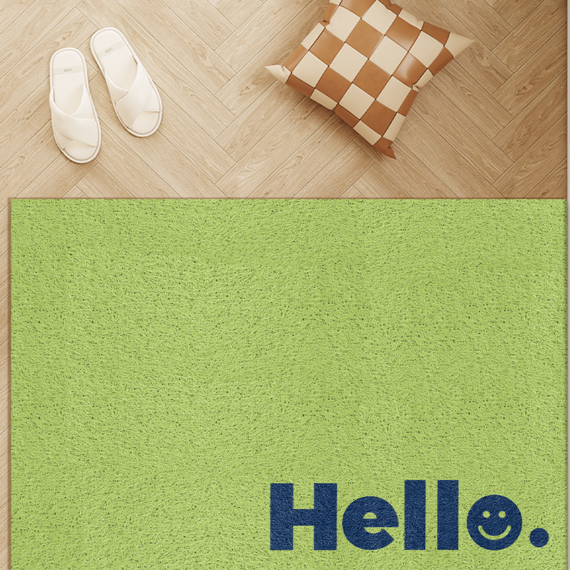 Durable Pvc Door Mat For Entryway - Scratch Resistant Dust Scraper_voghion.com