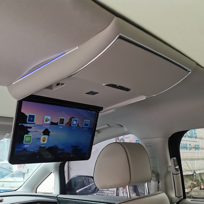 Denza 15.6 inch Car Roof Mount TV for Denza D9 2022-2025 (Car TV) - 332g-open-minded-gray-wifi-tv-electricvoice