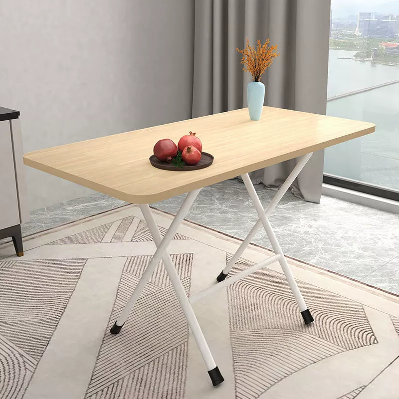 Складной стол, прямоугольный большой стол, общежитие, дом, маленькая квартира, обеденный стол, стол и стул, комплект для аренды, большой дом