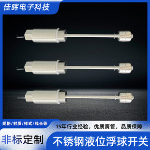 Non-Standard Customized Stainless Steel Float Switch High-Precision Liquid Level Controller Automatic Control Switch for Various Liquids