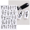 Nail stickers, line adhesive fake nails for nails, suitable for import, new collection