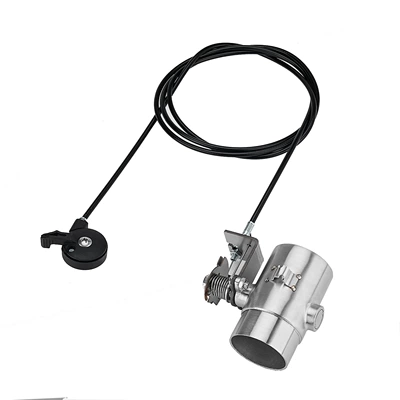 Motorcycle exhaust pipe modification, Exhaust pipe - b-extended-mechanical-valve-pull-cord-switch-51-valve