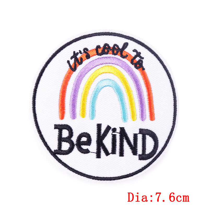 8g Weight Clothing Sticker Patches Classification 1 Piece Quantity Embroidery thread Material Letter Pattern Simple Style, Classic Style Style 1 Piece Simple Style Classic Style Letter Embroidery Thread Clothing Sticker Patches 3