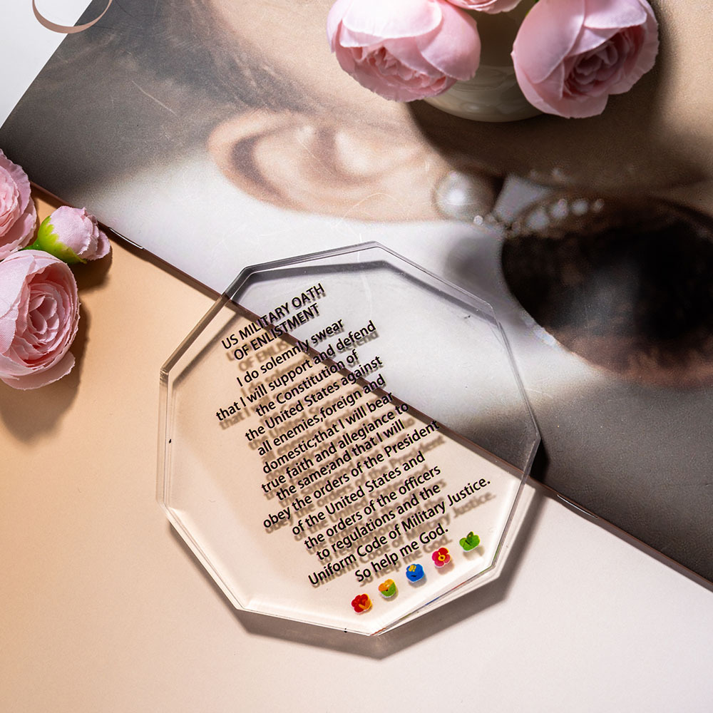 跨境亚克力蝴蝶摆件透明伴手礼周年纪念送朋友亲人摆台装饰品手工