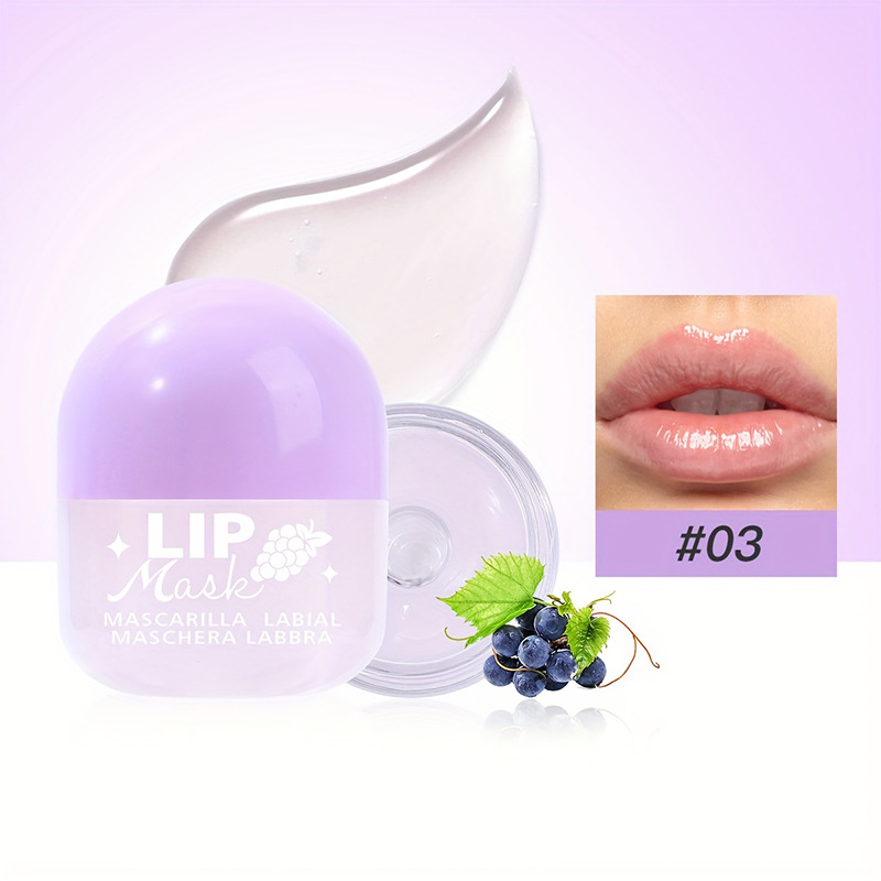 USHAS Mascarilla de labios de punto transfronterizo europea y americana, hidratante e hidratante, bálsamo labial para aclarar las líneas de los labios UC014