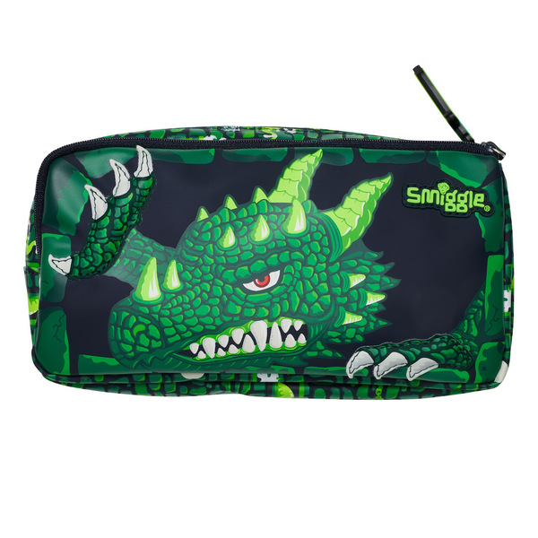Double-layer capacious cartoon pencil case for students