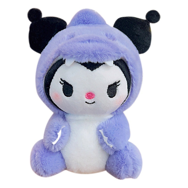 Lindo llavero de dibujos animados mochila colgante muñeca regalo neto rojo sobre bolsa adornos muñeca peluche llavero al por mayor