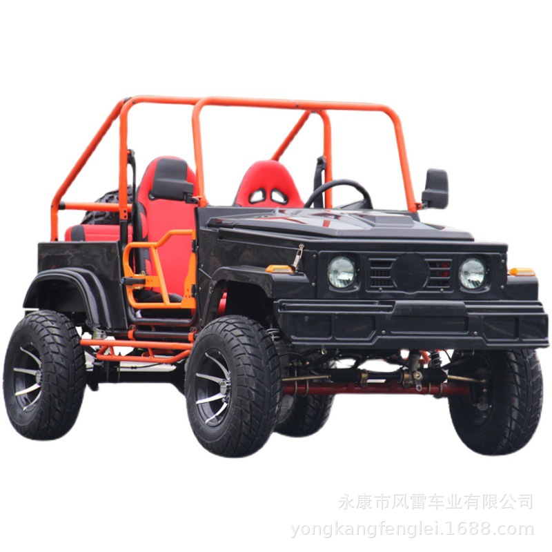 Vehículo Utilitario ATV Todo Terreno 4x4 de Hierro y Plástico image 6