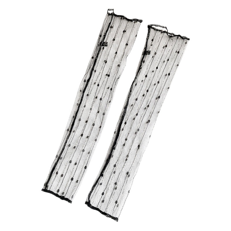 Seda de hielo protección solar overse sleeve verano encaje malla hielo manga conducción al aire libre protección solar protección del brazo protección Hada chiffon overse