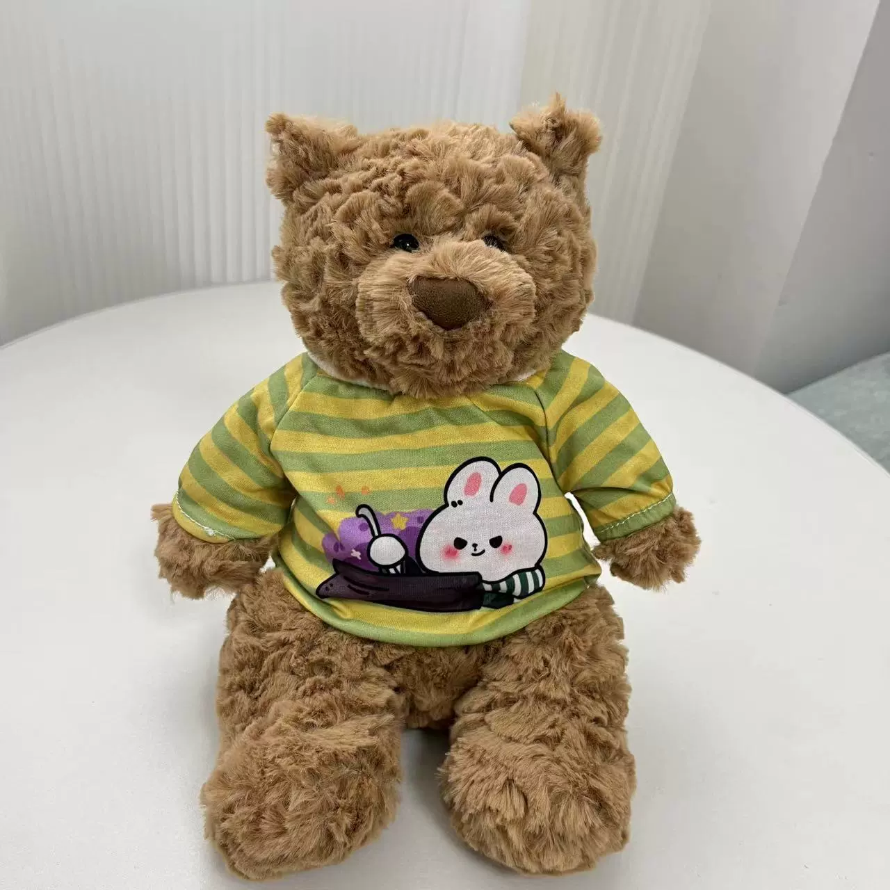 Котята Барселона Bear Clothes Барселона Bear Clothes Фланелевые пижамы Набор eye mask Cute Dressup