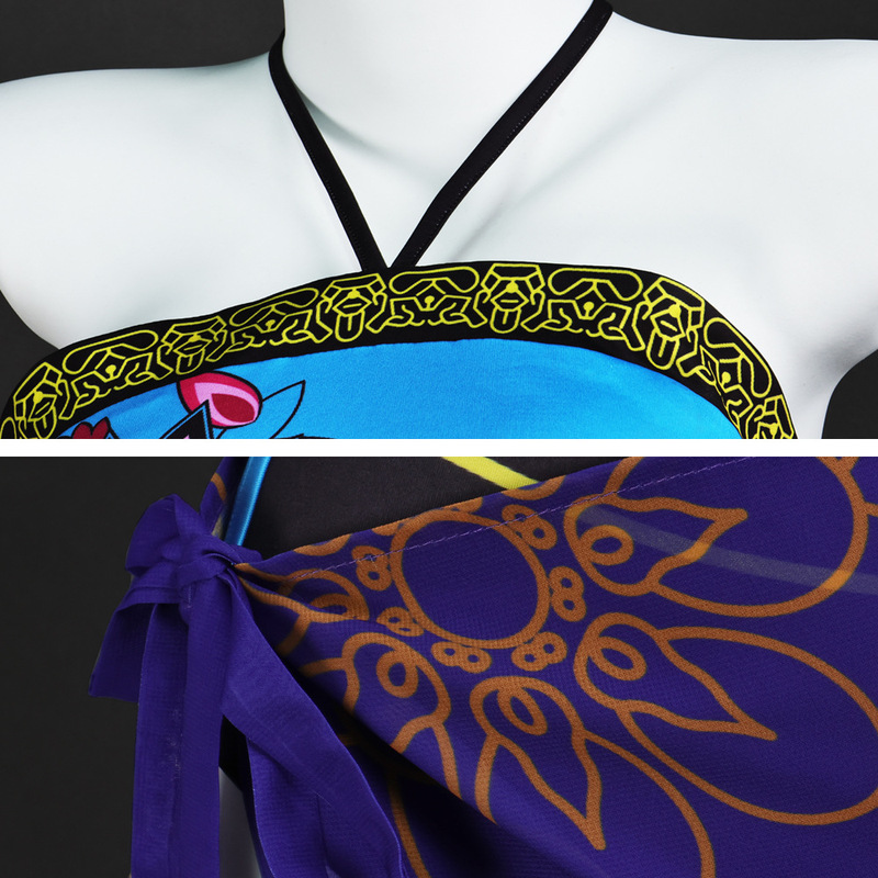 K-POP猎魔女团cos服米拉短裙cos鲁米原创短装佐伊二改泳装cosplay|undefined