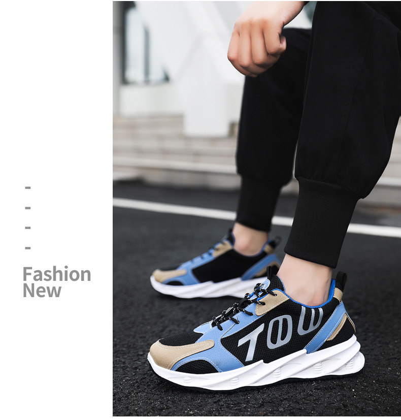 Scarpe da tennis da uomo Scarpe da passeggio Scarpe da corsa Sneakers Tessuto in tela Calzature traspiranti facili da pulire_voghion.com