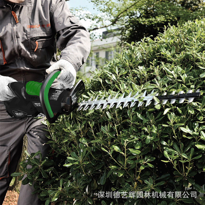 东脉电动修枝剪58V充电式锂电绿篱机单双刃修枝机修剪修茶机剪枝