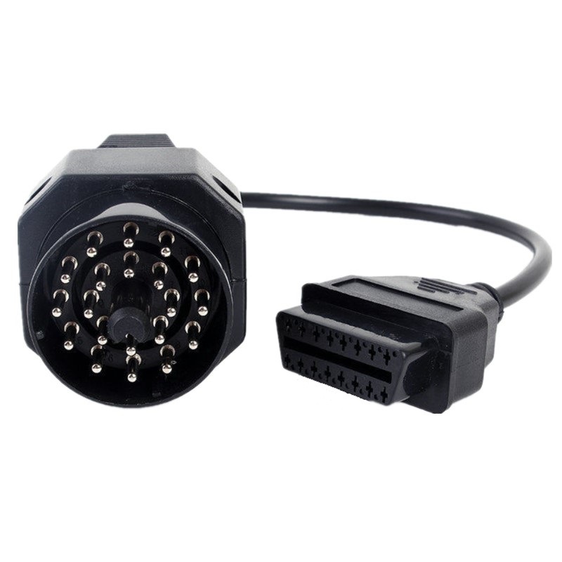 BMW 20pin to obd2 16 Pin Connector 适用于宝马诊断仪连接线