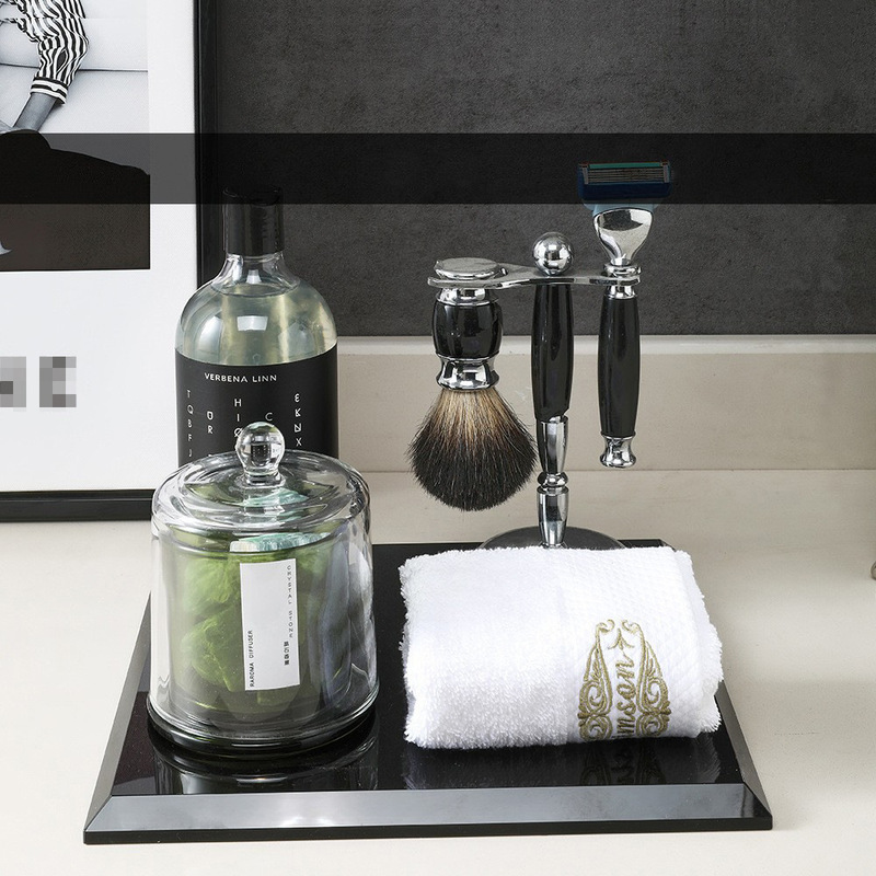 Bathroom Sink Jewelry suit Matching Model Room Laundry Liquid Razor Tray Towel Decoration Furnishings Bathroom Sink Jewelry suit Matching Model Room Laundry Liquid Razor Tray Towel Decoration Furnishings