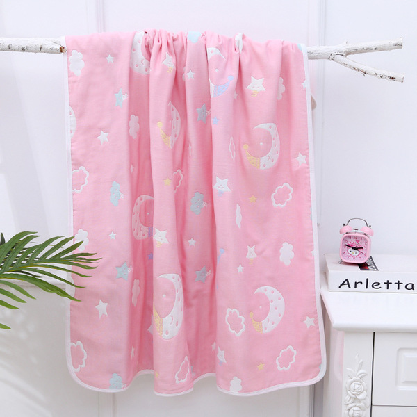 Cotton gauze bath towel for new born for baby