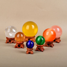 天然水晶球底座文玩核桃葫芦底托实木支架原矿石展示架