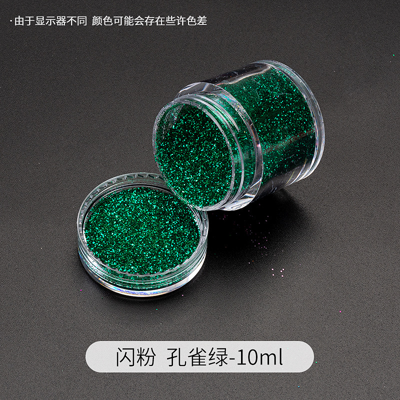 polvo brillante DIY material sequinilla goteo AB molde resina UV aceite Mahjong relleno joyas auriculares ilusión