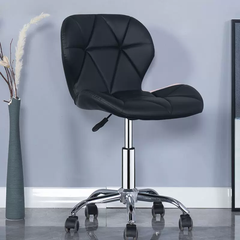 伊姆斯软包椅办公转椅休闲转椅餐厅咖啡椅雷达椅旋转椅子家用餐椅