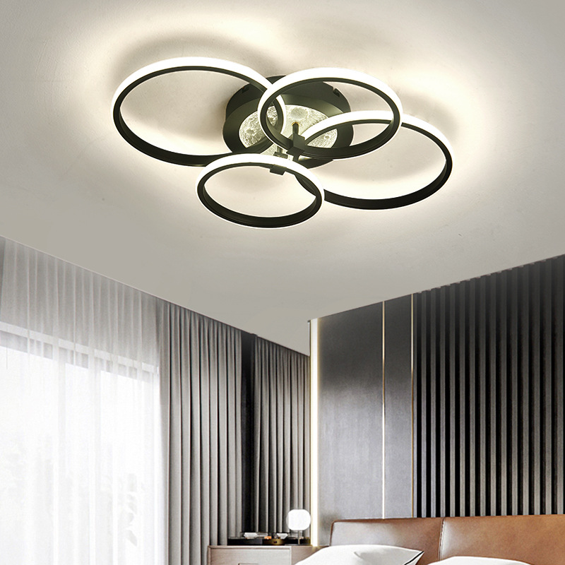 客廳燈吸頂燈感大氣簡約現代餐廳房間創意燈具led臥室燈新款