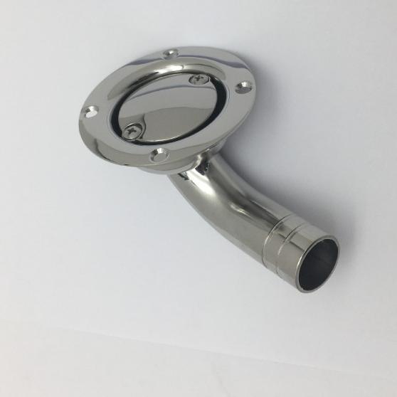 316不锈钢油箱透气口水箱排气口船用平碗透气口游艇五金件