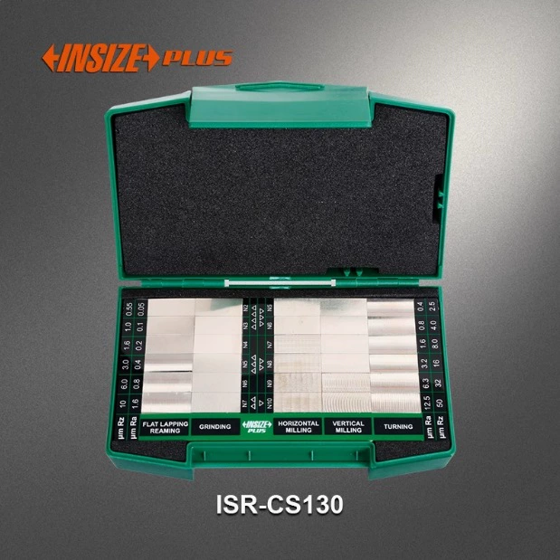 Высококачественный набор образцов для сравнения шероховатости INSIZE PLUS, модель ISR-CS130