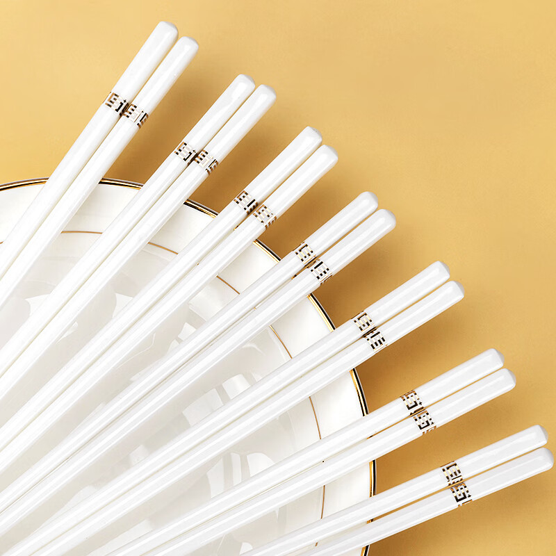 도자기젓가락 10쌍(뒤무늬)