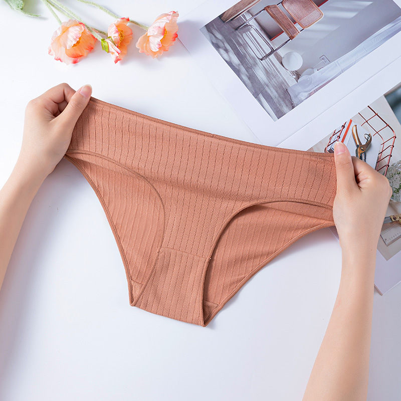 Ropa interior de mujer transfronteriza de comercio exterior al por mayor ropa interior de mujer simple algodón puro transpirable imitación sin costuras ropa interior deportiva women pant