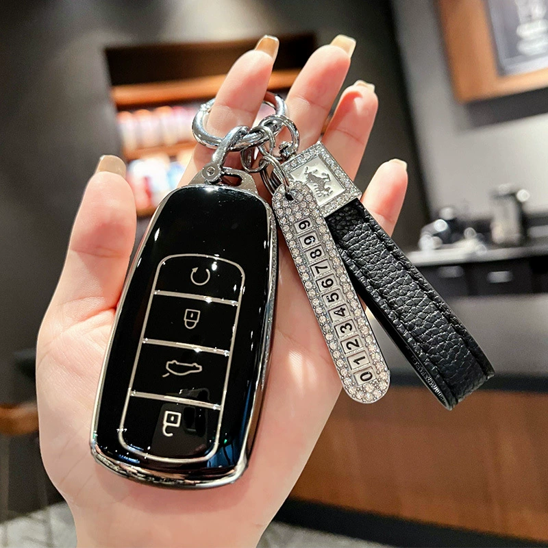 Набор ключей Chery 8Plus Haoxiang Edition All-inclusive Защита автомобиля Tiggo 8P чехол ключа TPU