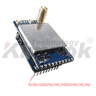 [FPV 3.3G VRX 64CH 图传接收机 长距离 航模无人机穿越机通用配件]