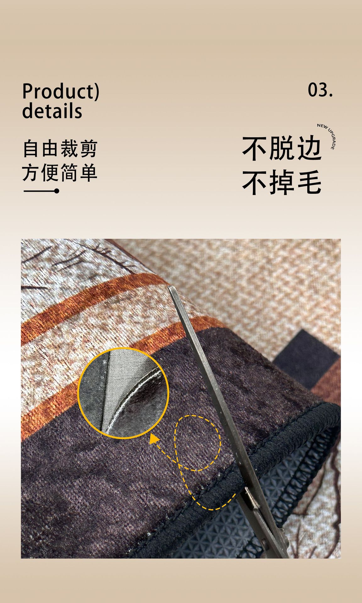 High-End Entrance Door Mat, Non-Slip, Wipeable, Stain-Resistant for Indoor Use, Household Foot Mat, Customizable, Waterproof Foyer Carpet