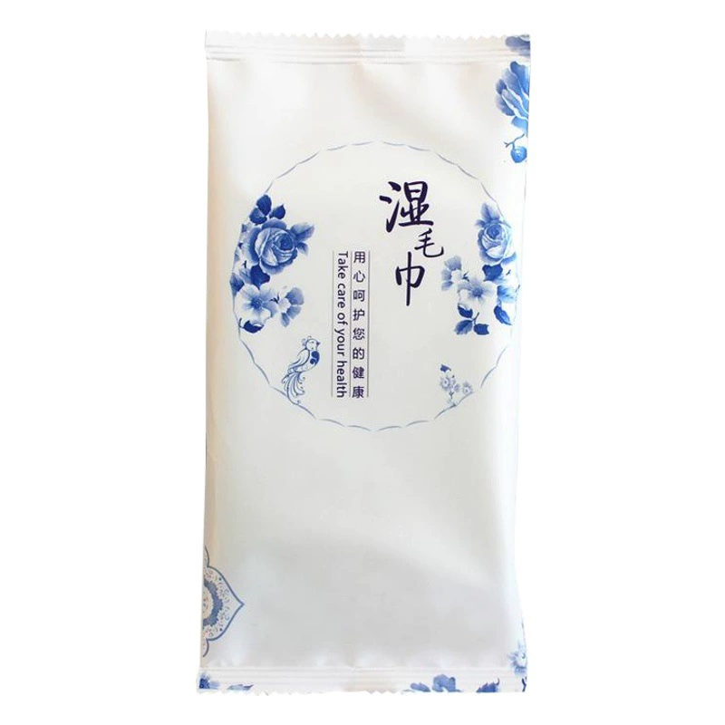 Оптовые одноразовые влажные салфетки в индивидуальной упаковке влажные полотенца для отеля, ресторана, общественного питания, влажные полотенца, можно напечатать с логотипом